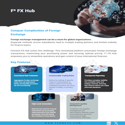 Foreign exchange management can be a maze for global organisations. Disparate methods across subsidiaries lead to multiple trading partners and limited visibility for finance teams.
